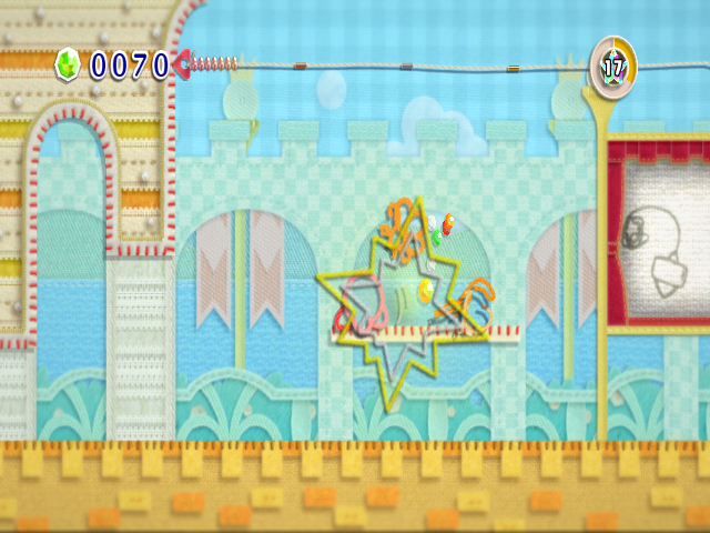 Kirby's Epic Yarn screenshot 4 for Wii